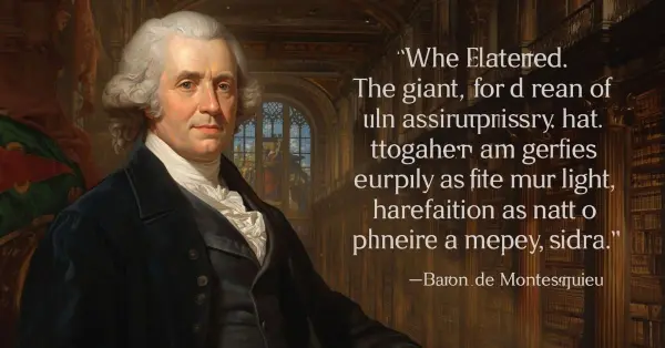 Baron de Montesquieu Quotes on Freedom and Liberty