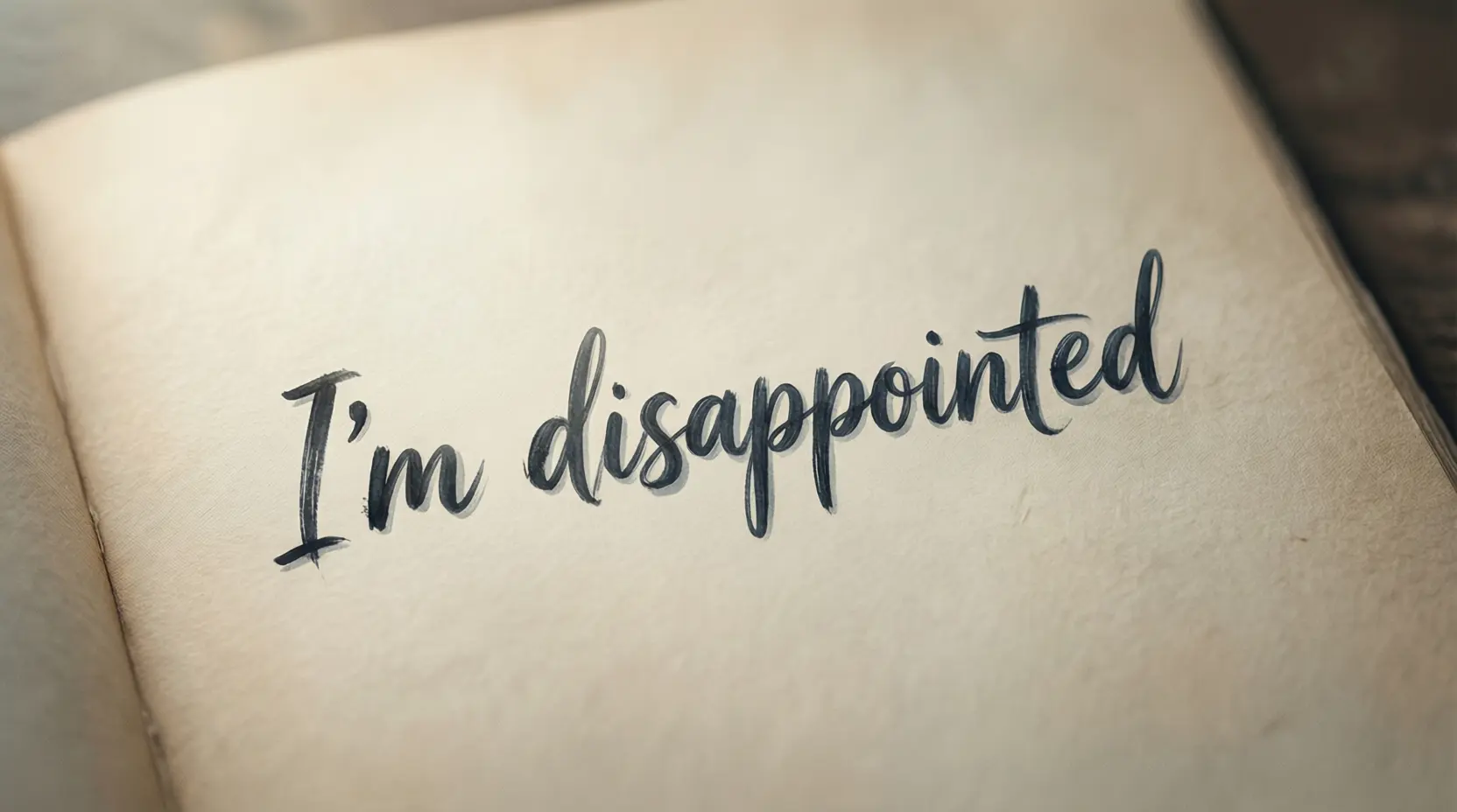 disappointed quotes