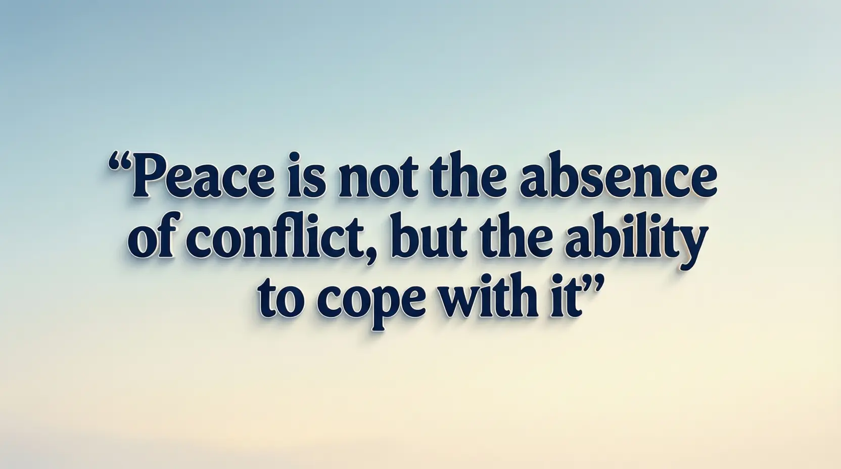 peace quotes short