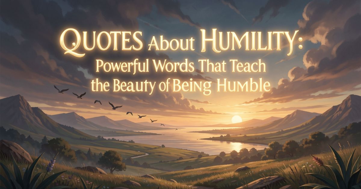 Quotes About Humility