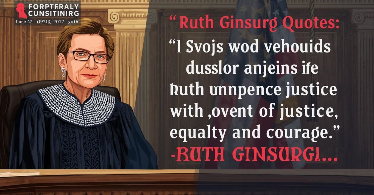 Ruth Ginsburg Quotes