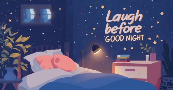 laugh before funny good night quotes